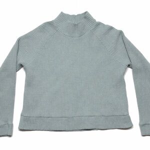 Sku#187 The North Face Women’s Waffle Knit Pullover – Mint Green – Size M